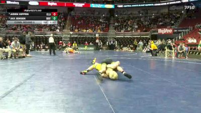 2A-150 lbs Cons. Round 5 - Aiden Hippen, Clear Lake vs Jax Jensen, Winterset