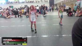 56 lbs Round 7 (10 Team) - Lucas Ducos, Florida Scorpions Gold vs Liam Pao, Florida Scorpions Black