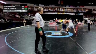 5A 285 lbs Cons. Round 2 - Aydan Gonzalez, Atrisco Heritage vs Saul Rodriguez, West Mesa