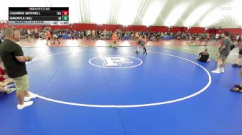 165 lbs Round 4 (10 Team) - Makayla Hill, Oswego East vs Caoimhe Mitchell, Batavia