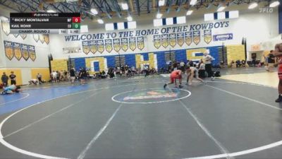 157 lbs Champ. Round 2 - Kail Rohr, Camden Outsiders vs Ricky Montalvan, Maximum Performance