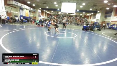 132 lbs Cons. Round 1 - Joaquin Almendariz, Arroyo vs Daniel Romero, Dana Hills