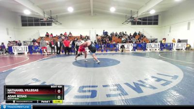 285 lbs Champ. Round 3 - Nathaniel Villegas, Kerman vs Adam Rosas, South High