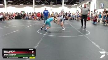 76 lbs Round 7 (8 Team) - Liam Arroyo, Warhawks vs Deklan Wills, PA Alliance Red