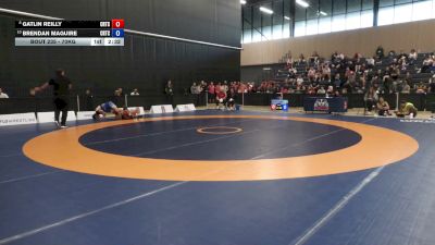 70kg Cons. Round 2 - Gatlin Reilly, Hamilton Wrestling Club vs Brendan Maguire, Dinos Wrestling Club