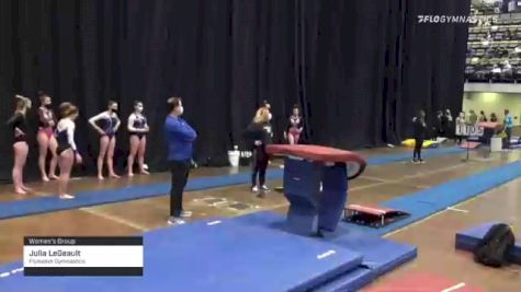 Julia LeGeault - Women's Group, Flyaways Gymnastics - 2021 Women's Xcel Region 4 Championships
