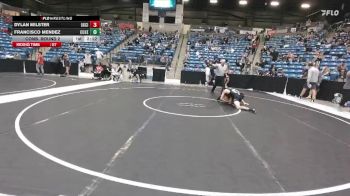 165 lbs Cons. Round 2 - Dylan Milster, Oklahoma City vs Francisco Mendez, Concordia (Neb.)