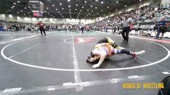 125 lbs Round Of 64 - Trayson Truesdell, Harrisburg Mat Club vs Israel Borge, BullTrained