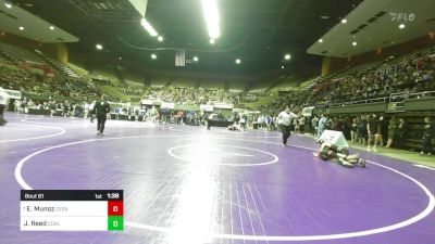 128 lbs Round Of 32 - Eduardo Munoz, Cesar Chavez vs Joseph Reed, Coalinga