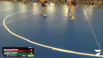 150 lbs Round 3 (4 Team) - Nolan Goehring, Random Lake vs Dominic Marino, Glenbrook South