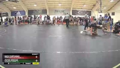 108 lbs Round 2 (4 Team) - Peter Rincan, MetroWest United vs Nick Fortugno, Empire Wrestling Academy