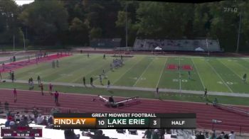 Replay: Findlay vs Lake Erie | Sep 20 @ 2 PM