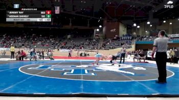 165 lbs Quarterfinal - Jeremy Ray, Union County vs Keenan Shively, Taylor County