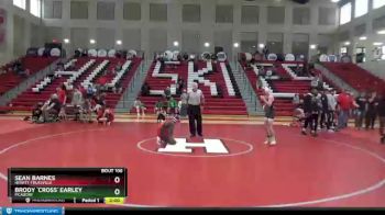 132 lbs Round 5 - Brody `cross` Earley, Mcadory vs Sean Barnes, Hewitt-Trussville