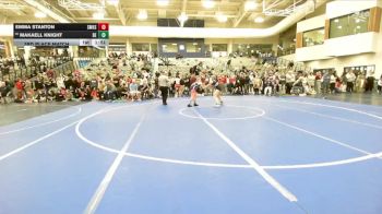 125 lbs 3rd Place Match - Emma Stanton, Salem Hills vs Makaell Knight, Box Elder