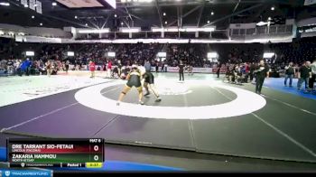 215 lbs Cons. Round 7 - Zakaria Hammou, North Kitsap vs Dre Tarrant Sio-Fetaui, Lincoln (Tacoma)