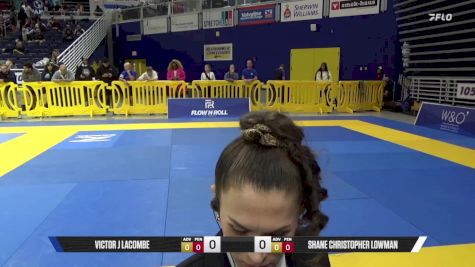 Victor J Lacombe vs Shane Christopher Lowman 2025 Pan IBJJF Jiu-Jitsu No-Gi Championship