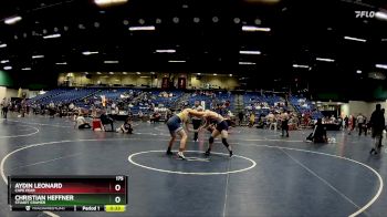 175 lbs Cons. Round 4 - Aydin Leonard, Cape Fear vs Christian Heffner, Stuart Cramer