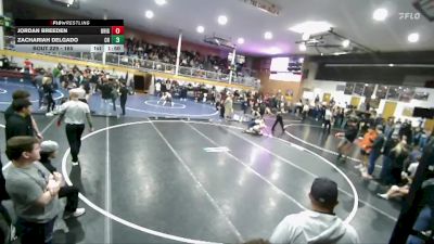 165 lbs Champ. Round 2 - Jordan Breeden, University vs Zachariah Delgado, Chiawana