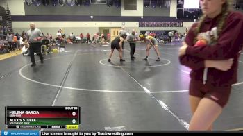 145 lbs Quarterfinal - Alexis Steele, Southeast Polk vs Melena Garcia, Linn-Mar