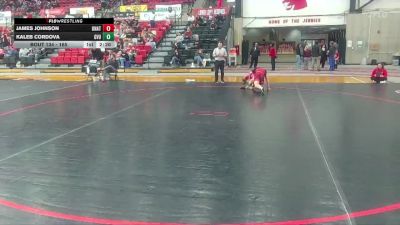 165 lbs Cons. Round 2 - James Johnson, Unattached vs Kaleb Cordova, Grand View