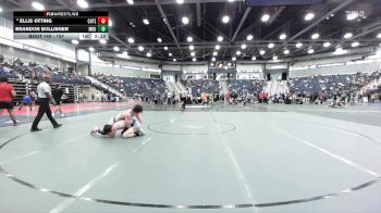 157 lbs Champ. Round 2 - Brandon Bollinger, Missouri Baptist University vs Ellis Otting, Cumberland (Tenn.)