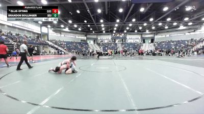 157 lbs Champ. Round 2 - Brandon Bollinger, Missouri Baptist University vs Ellis Otting, Cumberland (Tenn.)