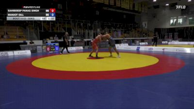 92kg Cons. Round 3 - Sahibdeep Panag Singh, Independent Wrestling Club vs Manjot Gill, Independent Wrestling Club