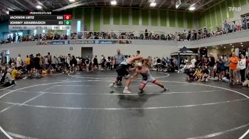 190 lbs Round 4 (6 Team) - Johnny Arambasich, Beebe Trained Silver vs Jackson Lietz, KONG HS