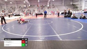 160 lbs Rr Rnd 3 - Dorian Vaughns, Illinois Cornstars Silver vs Jonah Geller, Pit Crew