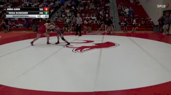 185 lbs Quarterfinal - Rosa Schroder, Sparkman vs Anna Gann, Thompson HS