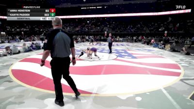 Semifinal - Kanyn Padden, Harding County vs Anna Henstein, Rapid City Central