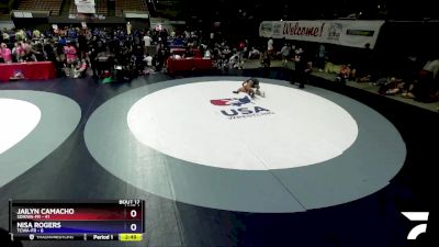 170 lbs Round 3 (16 Team) - Jailyn Camacho, SDIKWA-FR vs Nisa Rogers, TCWA-FR