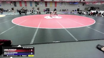 131 B 1st Place Match - Gracie Guarino, North Central (IL) vs Jania Dunigan, Schreiner University