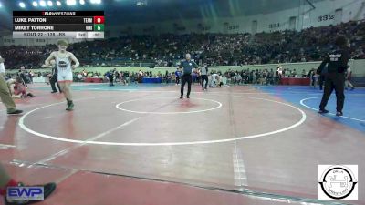 128 lbs Round Of 128 - Arton Boso, Enid Junior High vs Carsten Cagle, Team Choctaw