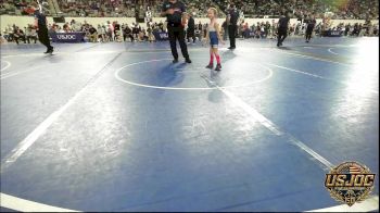 40 lbs Round Of 16 - Presley Edge, Piedmont vs Karter Ailey, Blackwell Wrestling Club
