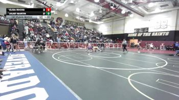 125 lbs 1st Place Match - Elisa Rocha, Shadow Hills vs Juliet Martin, Newbury Park