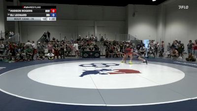 79 lbs Champ. Round 3 - Hudson Rogers, Brunson UVRTC vs Eli Leonard, Sarbacker Wrestling Academy
