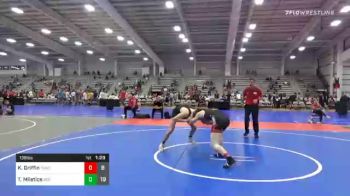 138 lbs Prelims - Kelvin Griffin, Team Thunder vs Trey Miletics, Becca Gold