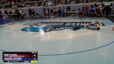 93 lbs Quarterfinal - Rhett Chafin, Arctic Warriors Wrestling Club vs Maxwell Cottrell, Pioneer Grappling Academy