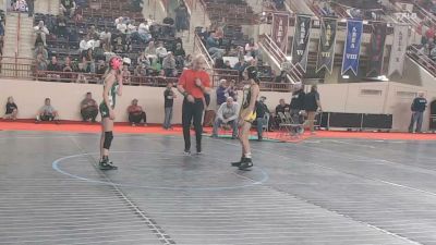 84_G lbs 3rd Place - Breslyn Simmons, Quaker Valley vs Colbie Hatton, Twin Valley
