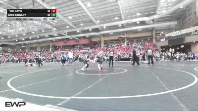 73 lbs Champ. Round 1 - Bo Davis, Honey Badger vs Judd Linhart, Nebraska Boyz