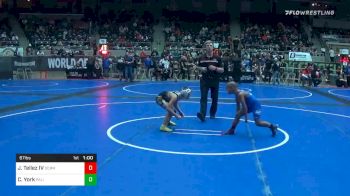 67 lbs 3rd Place - Jose Tellez IV, Daniel Cormier Wrestling vs Carter York, Pali Elite