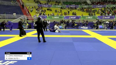 DANIEL LOPES RODRIGUES vs ROGERIO YOSKI SUTO 2024 Brasileiro Jiu-Jitsu IBJJF