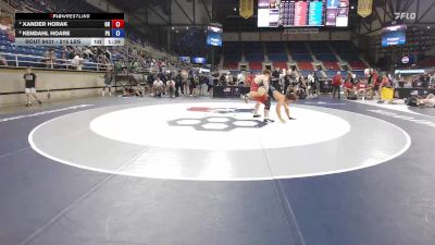 215 lbs Cons. Sub-semis - Xander Horak, OH vs Kendahl Hoare, PA