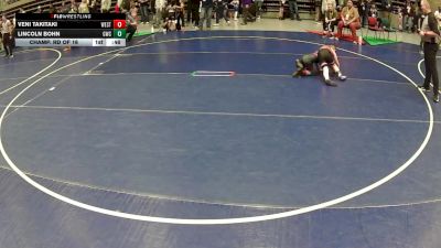 75 lbs Champ. Rd Of 16 - Veni Takitaki, Westlake vs Lincoln Bohn, Grantsville Wrestling Club