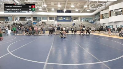 157 lbs 1st Place Match - Kolvin Thompson, Sanderson Wrestling Academy vs Tristen Roberts, Sanderson Wrestling Academy