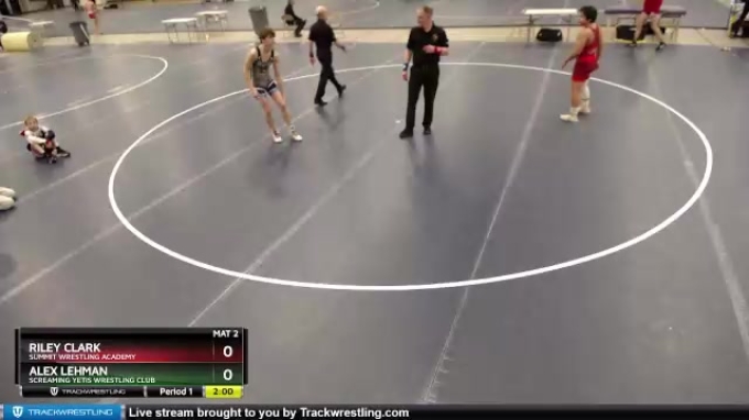 132 lbs Cons. Semi - Riley Clark, Summit Wrestling Academy vs Alex ...