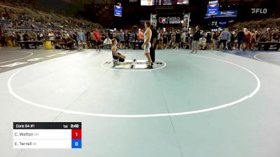 175 lbs Cons 64 #1 - Cole Walton, OH vs Elijah Terrell, WI