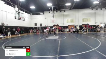 150 lbs Consi Of 8 #1 - Derek Newton, New Britain vs John Dexter, Norwich Free Academy